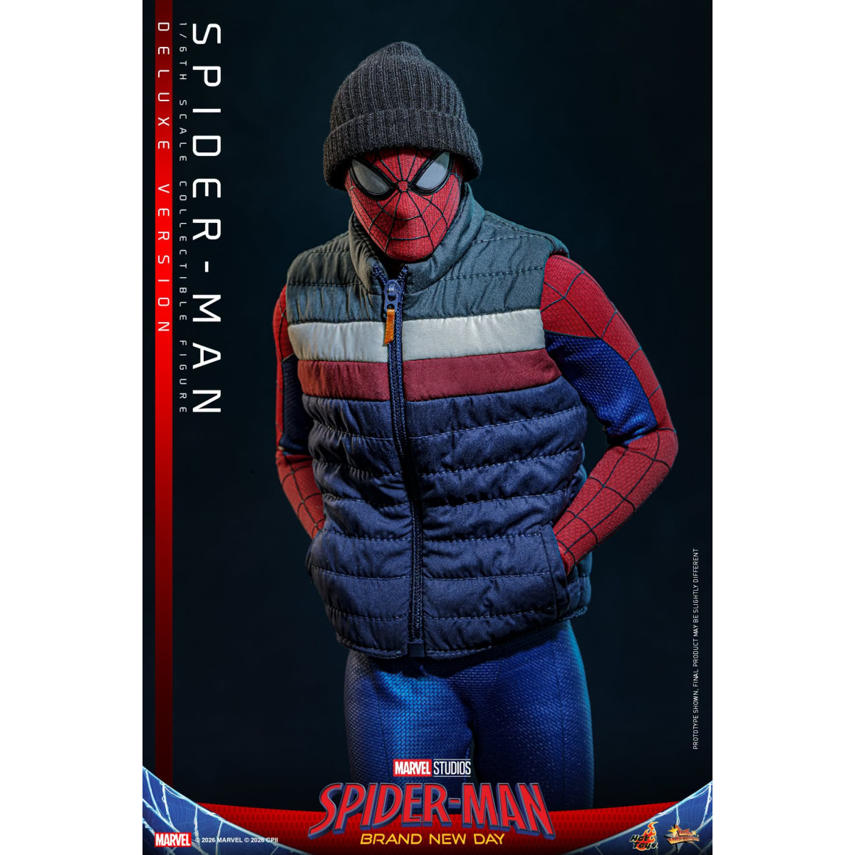 Hot Toys – Spider-Man Deluxe-Version 1:6 MMS893 – Marvel's Spider-Man: Brand New Day