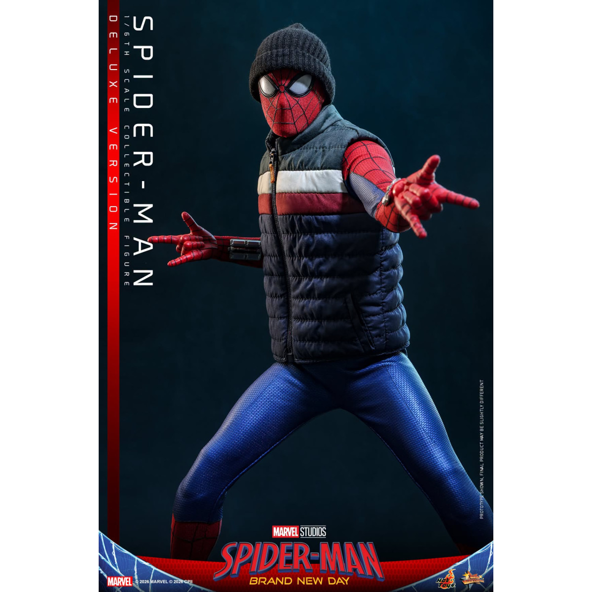 Hot Toys – Spider-Man Deluxe-Version 1:6 MMS893 – Marvel's Spider-Man: Brand New Day