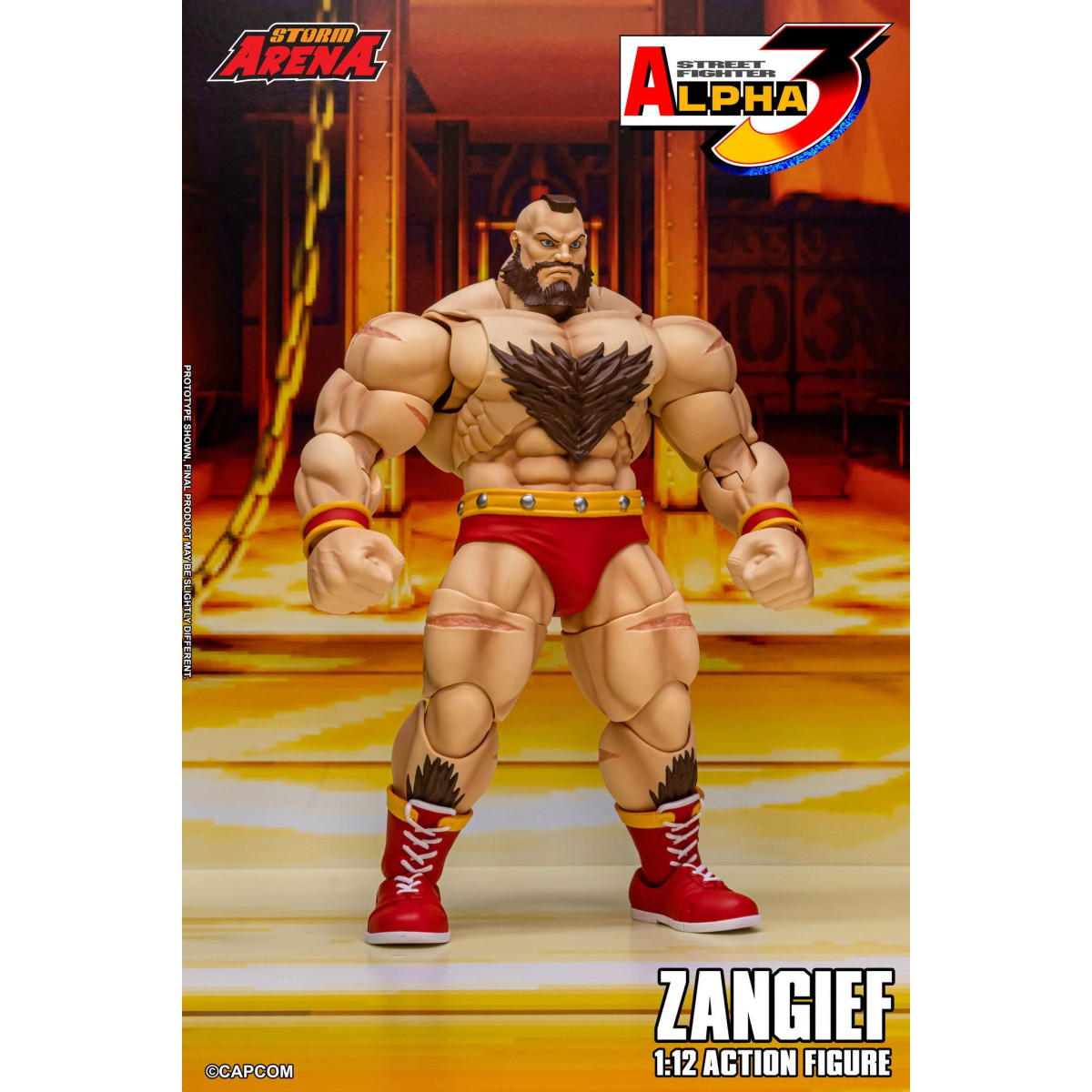 Storm Collectibles - ZANGIEF - Street Fighter Alpha Storm Arena, 1/12