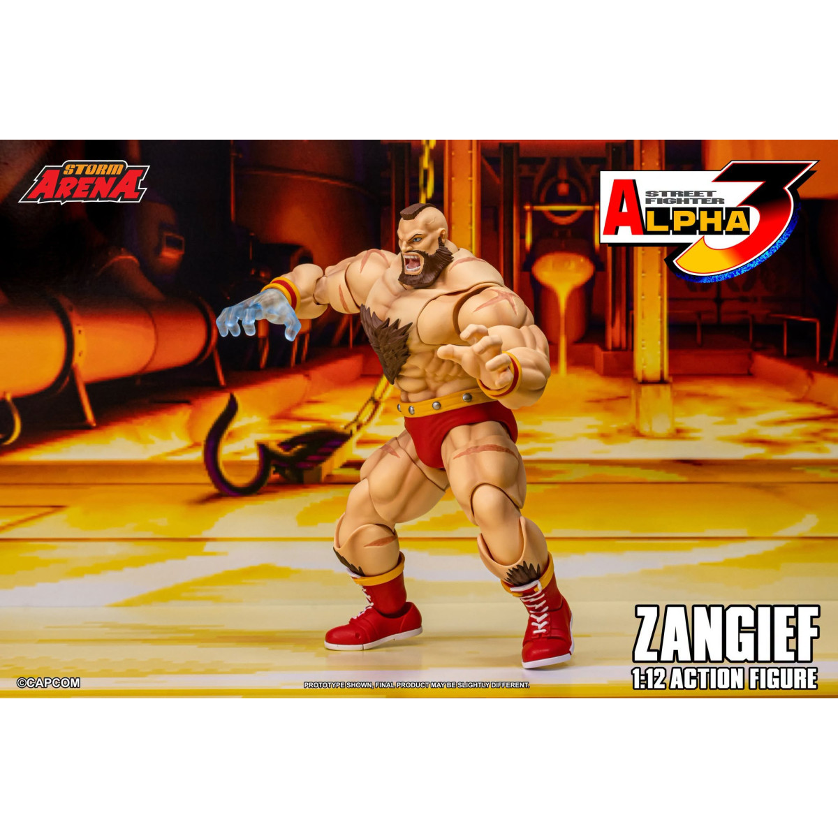 Storm Collectibles - ZANGIEF - Street Fighter Alpha Storm Arena, 1/12