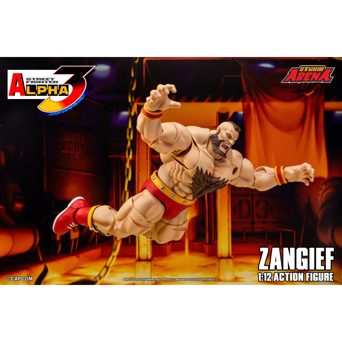 Storm Collectibles - ZANGIEF - Street Fighter Alpha Storm Arena, 1/12