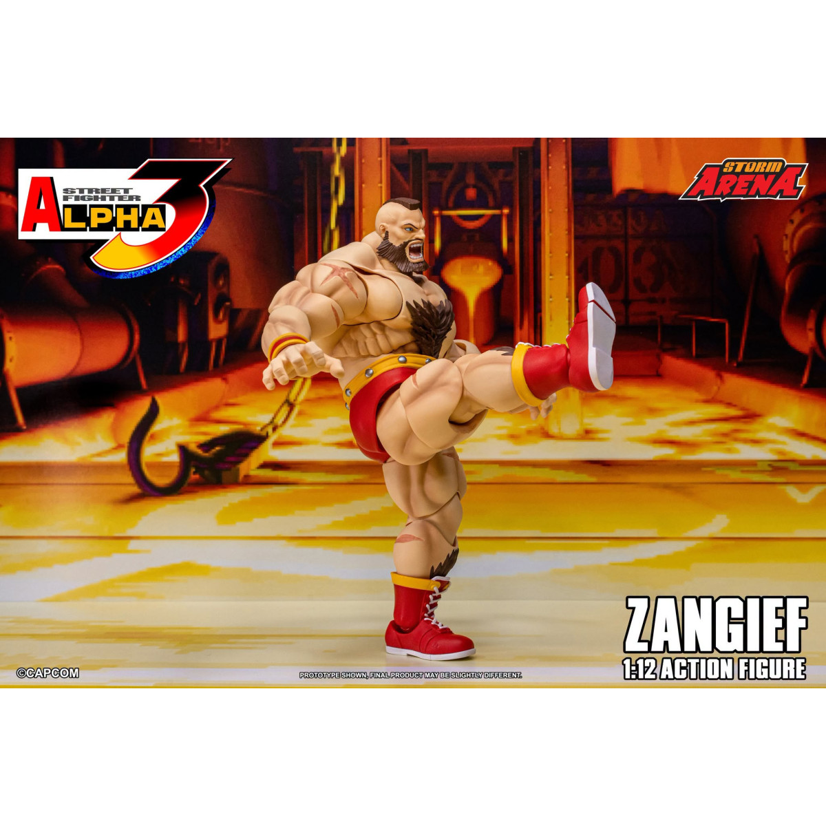 Storm Collectibles - ZANGIEF - Street Fighter Alpha Storm Arena, 1/12