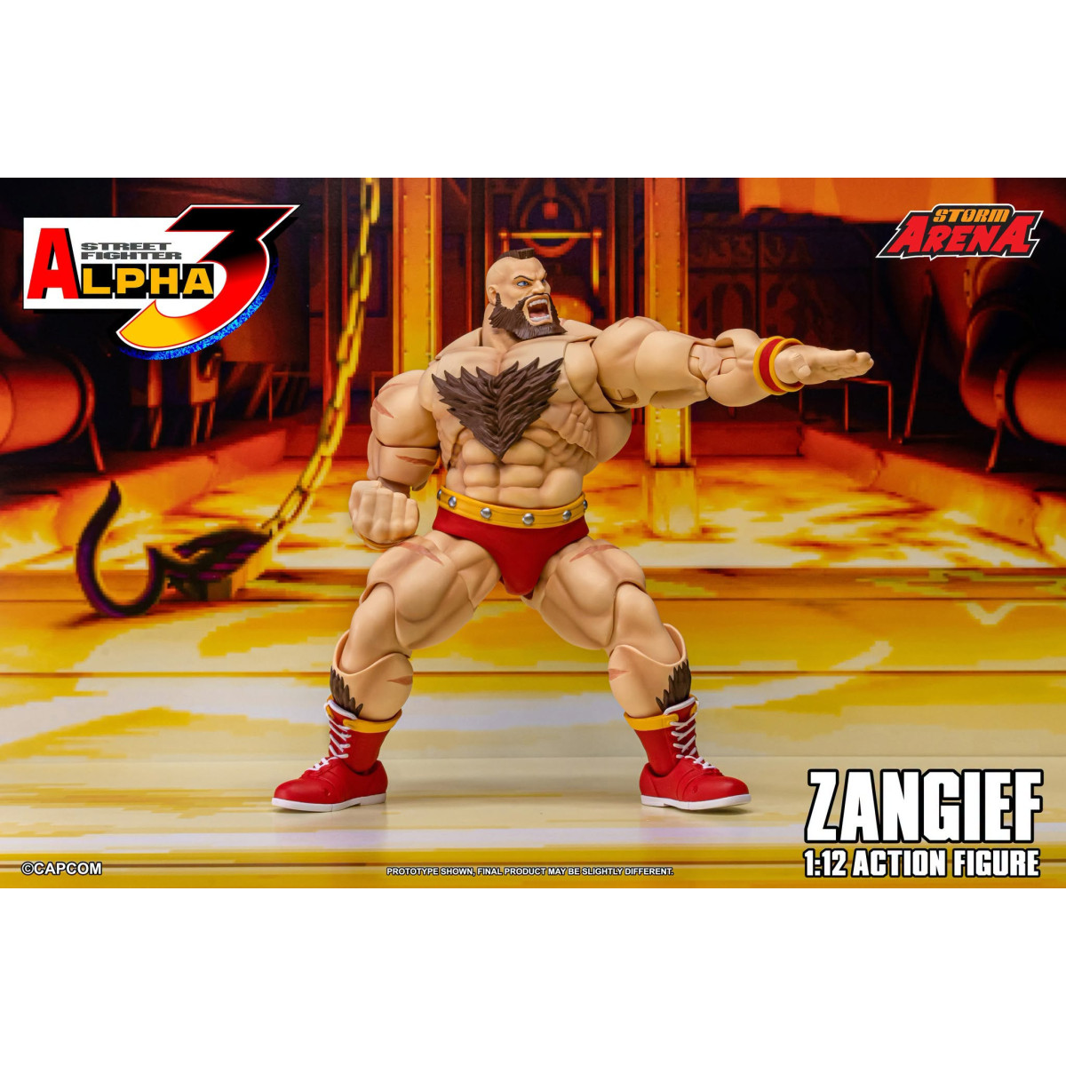 Storm Collectibles - ZANGIEF - Street Fighter Alpha Storm Arena, 1/12