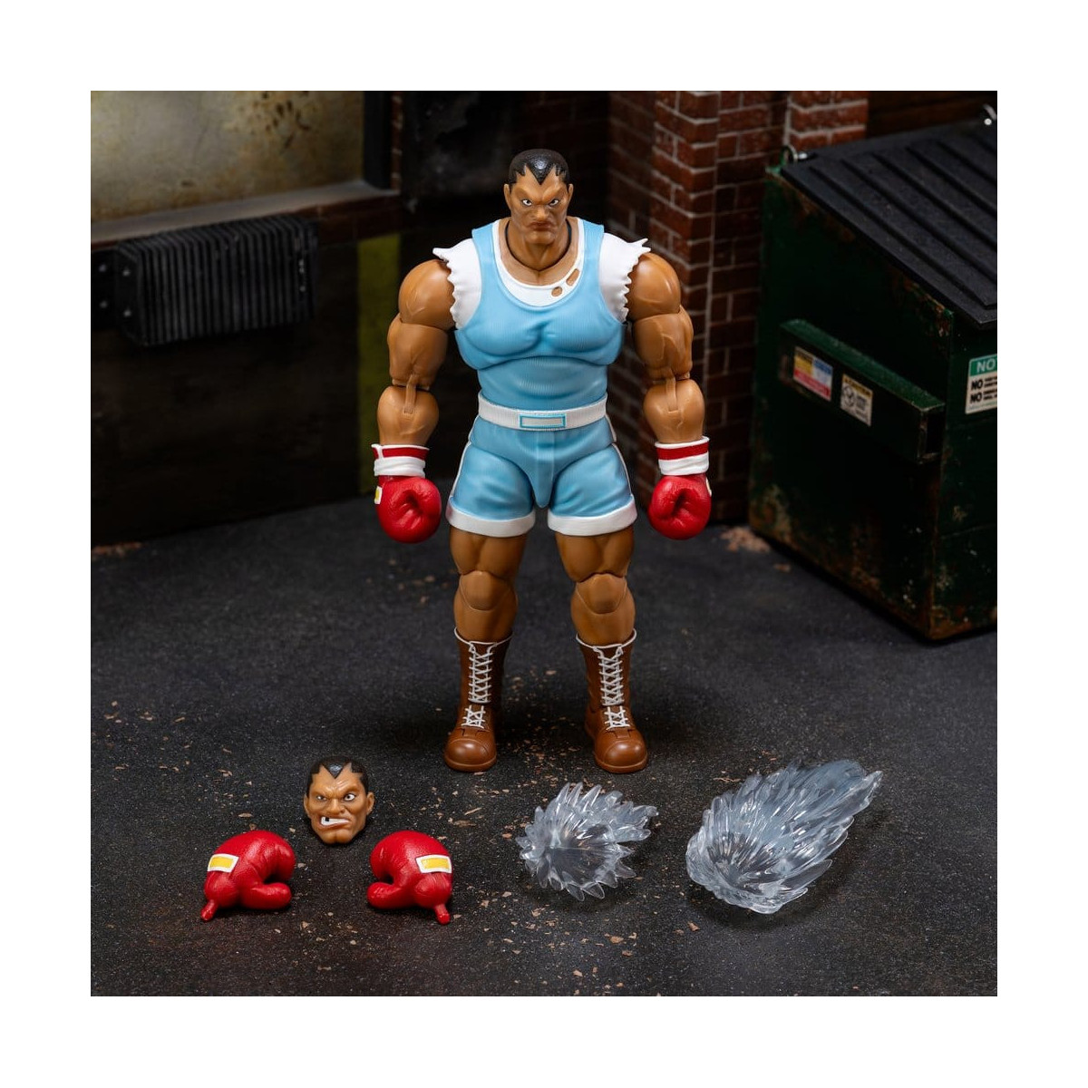 Jada Toys - BALROG 1/12 – Ultra- Street Fighter. II: The Final Challengers – Serie 5