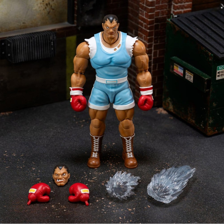 Jada Toys - BALROG 1/12 – Ultra- Street Fighter. II: The Final Challengers – Serie 5