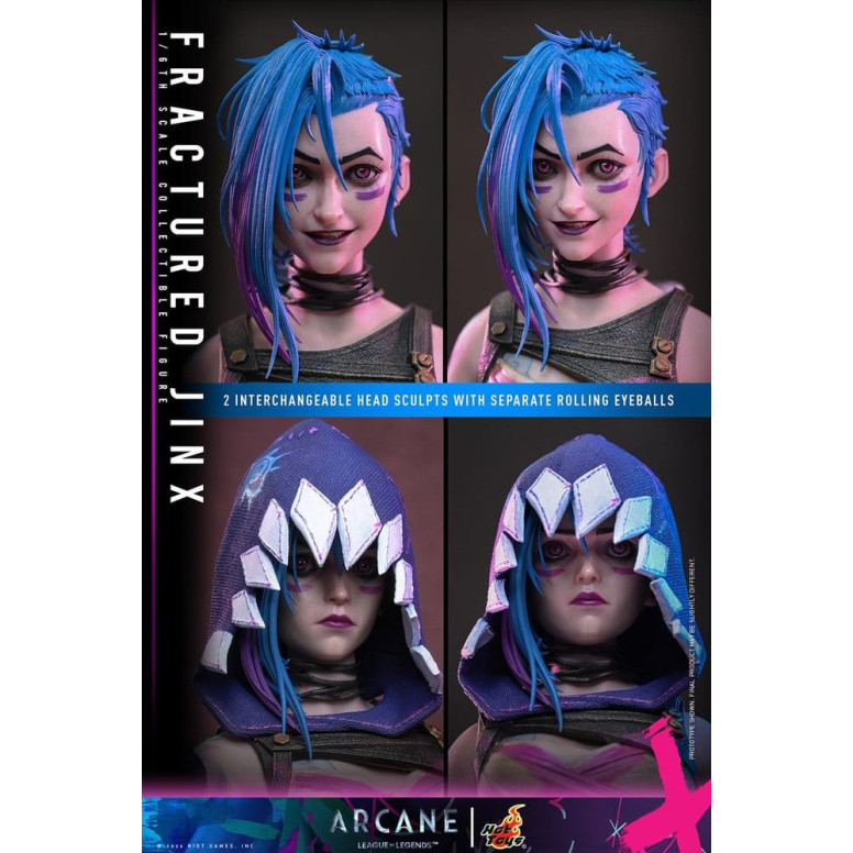 Hot Toys – Arcane – FRACTURED JINX 1:6