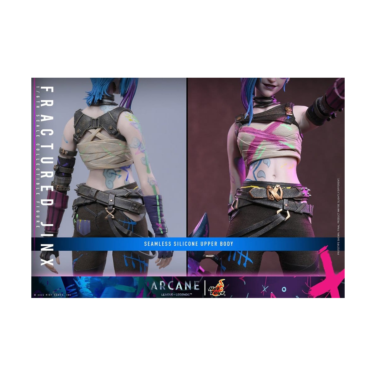 Hot Toys – Arcane – FRACTURED JINX 1:6