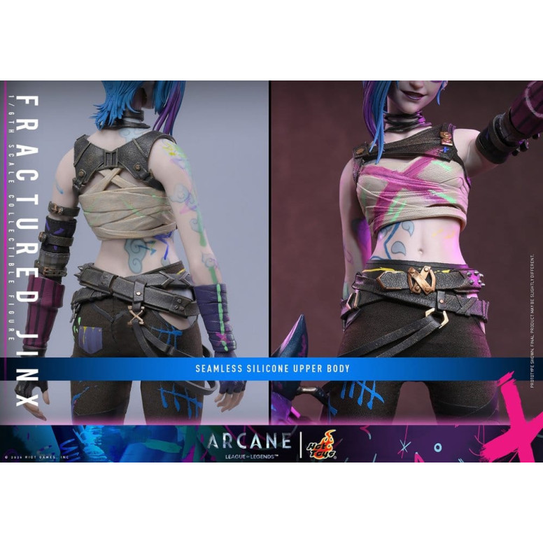 Hot Toys – Arcane – FRACTURED JINX 1:6
