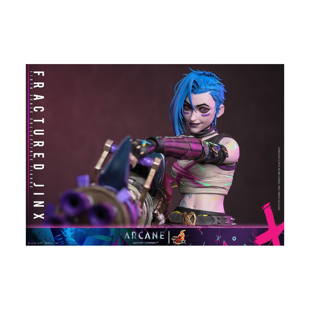 Hot Toys – Arcane – FRACTURED JINX 1:6