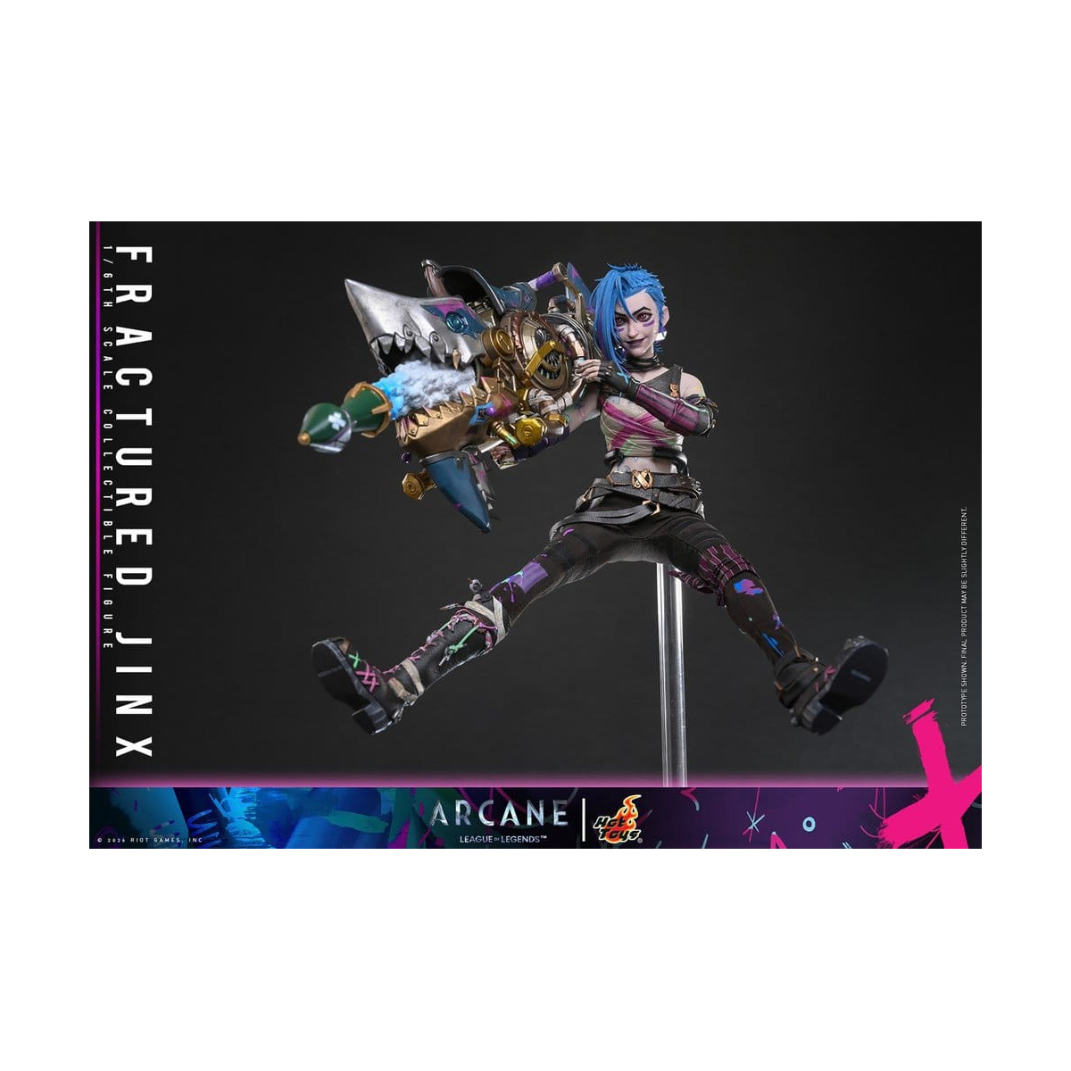 Hot Toys – Arcane – FRACTURED JINX 1:6