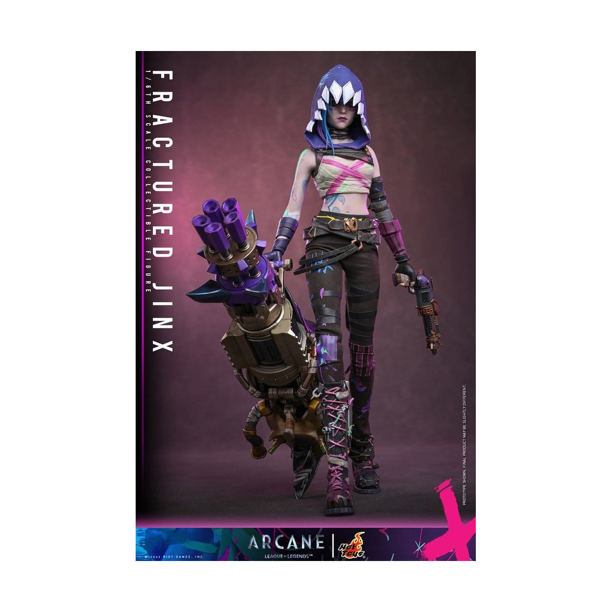 Hot Toys – Arcane – FRACTURED JINX 1:6