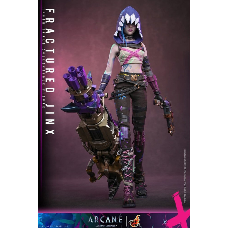 Hot Toys – Arcane – FRACTURED JINX 1:6