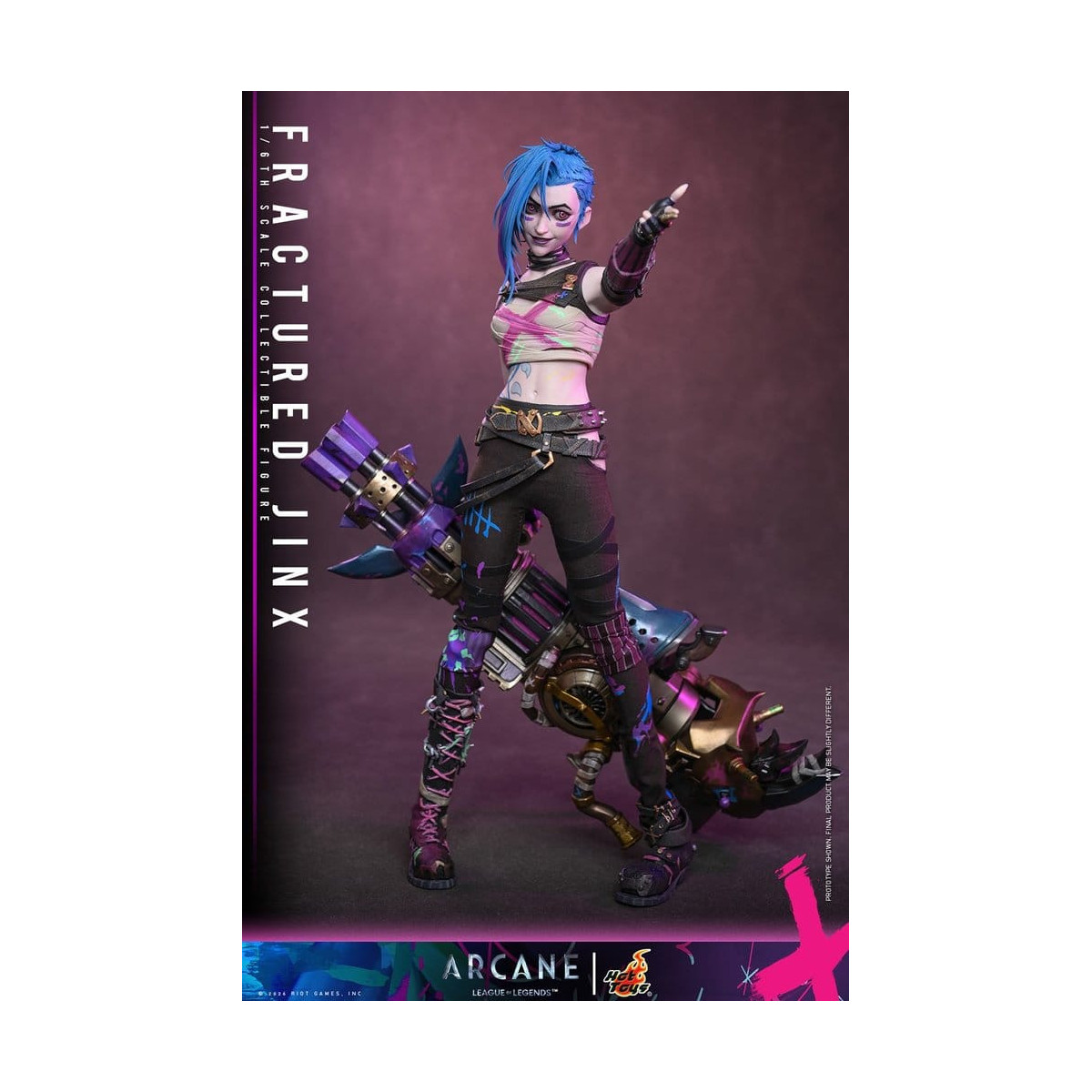 Hot Toys – Arcane – FRACTURED JINX 1:6