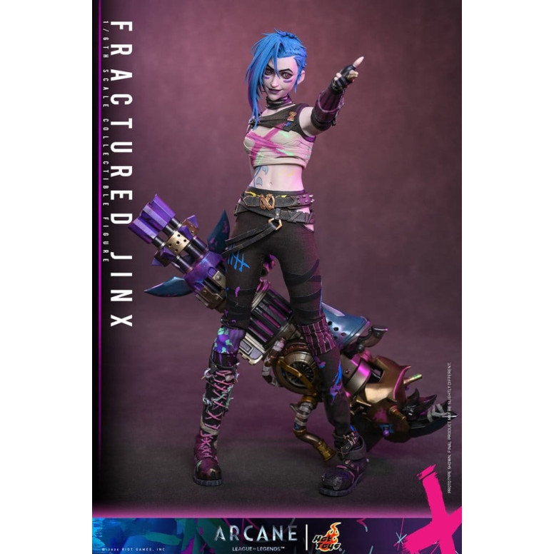 Hot Toys – Arcane – FRACTURED JINX 1:6