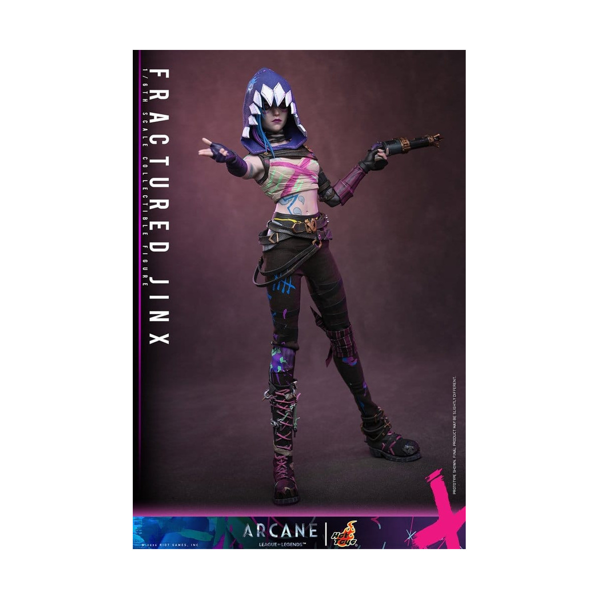 Hot Toys – Arcane – FRACTURED JINX 1:6