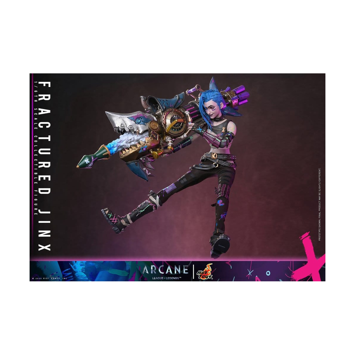 Hot Toys – Arcane – FRACTURED JINX 1:6