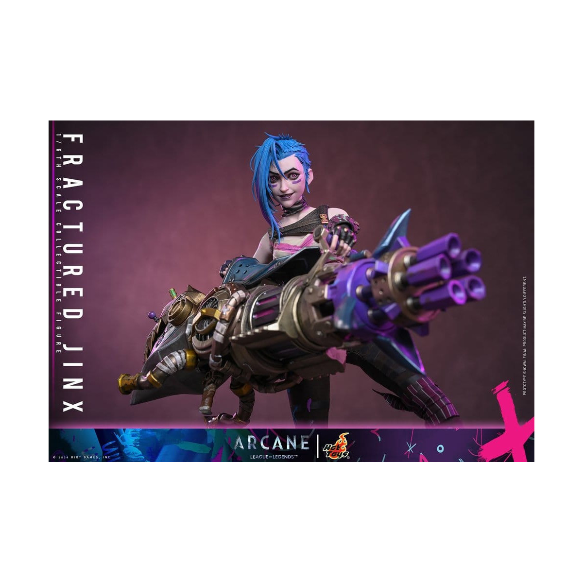 Hot Toys – Arcane – FRACTURED JINX 1:6