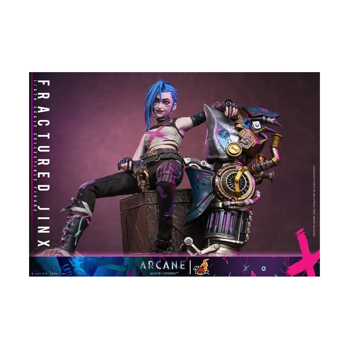 Hot Toys – Arcane – FRACTURED JINX 1:6