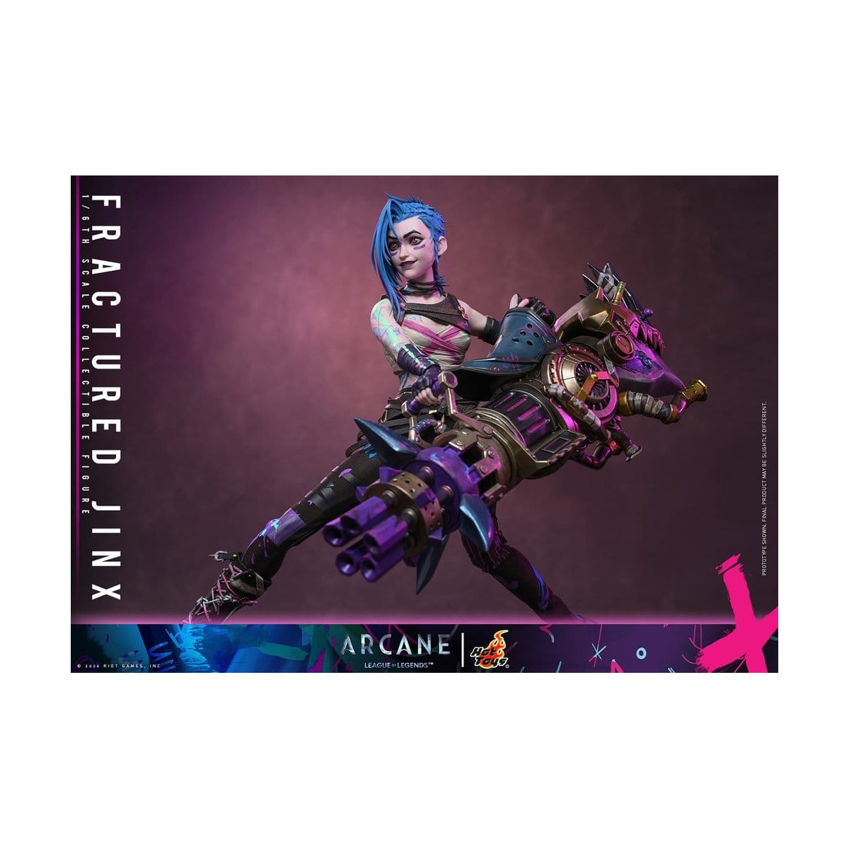Hot Toys – Arcane – FRACTURED JINX 1:6