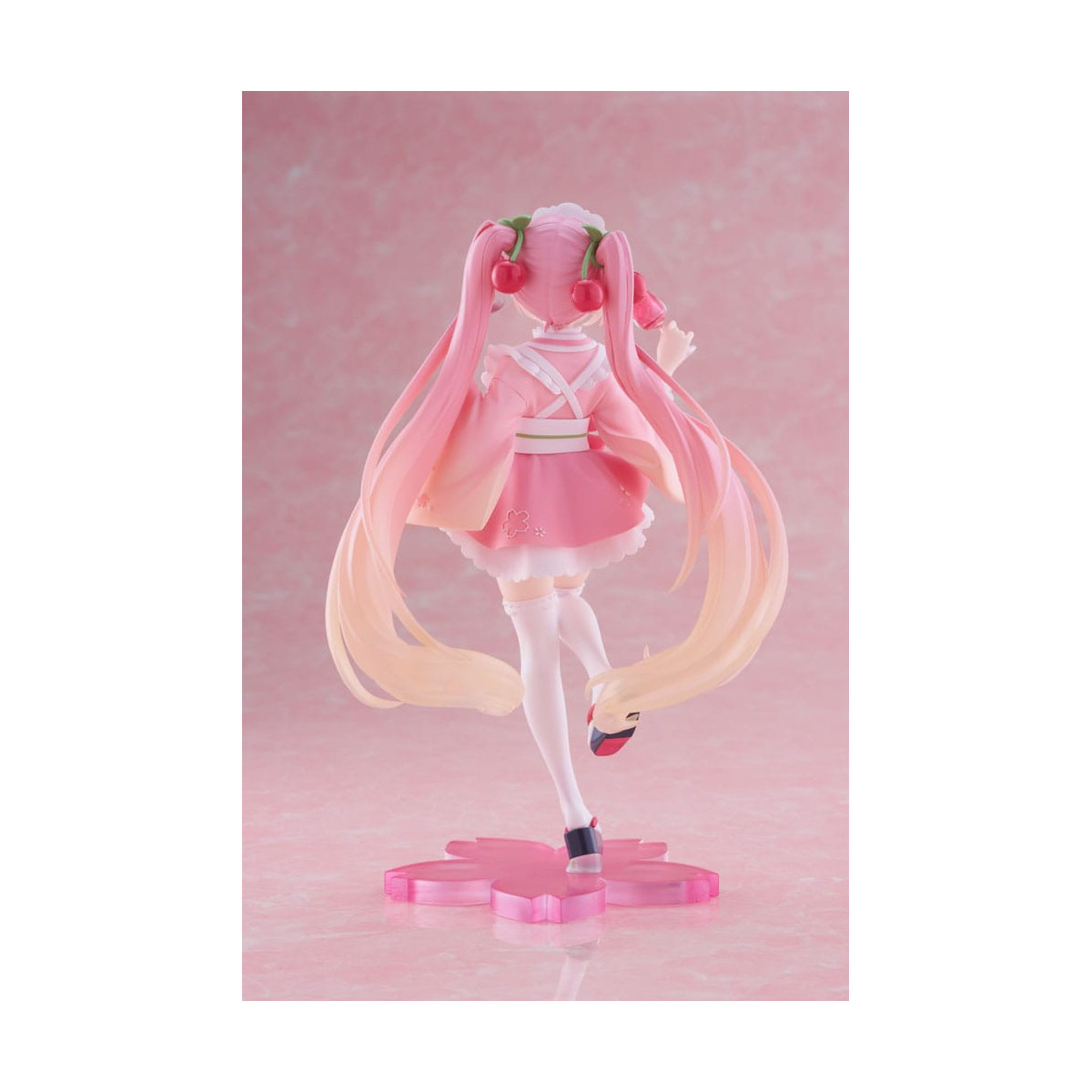 Taito AMP Fig – Hatsune Miku – „Newley Written“ Sakura Miku Japanese Cafe Ver. Neuauflage