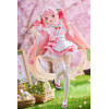 Taito AMP Fig – Hatsune Miku – „Newley Written“ Sakura Miku Japanese Cafe Ver. Neuauflage