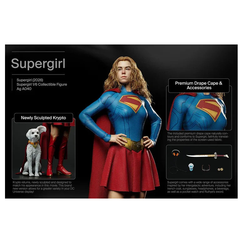 INART – Supergirl-Sammlerfigur im Maßstab 1:6 – Supergirl (2026)