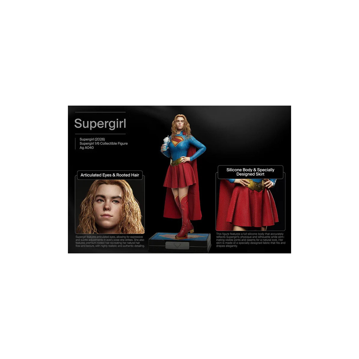 INART – Supergirl-Sammlerfigur im Maßstab 1:6 – Supergirl (2026)