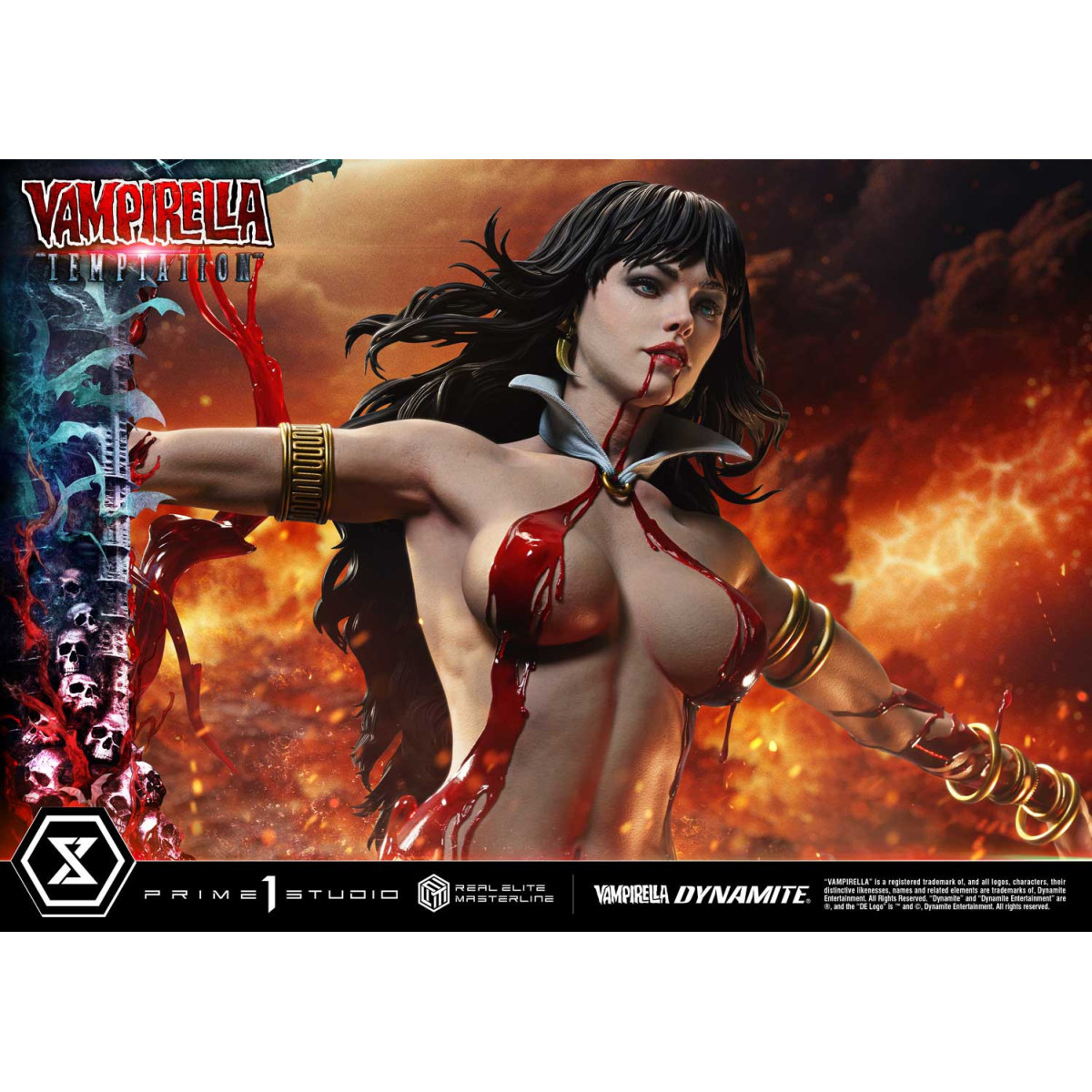 Prime 1 Studio - VAMPIRELLA TEMPTATION Bonus-Version – Real Elite Masterline Serie 1/3