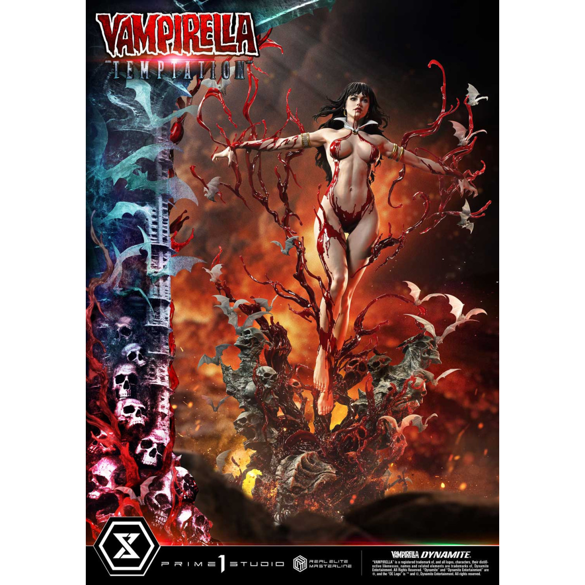 Prime 1 Studio - VAMPIRELLA TEMPTATION Bonus-Version – Real Elite Masterline Serie 1/3