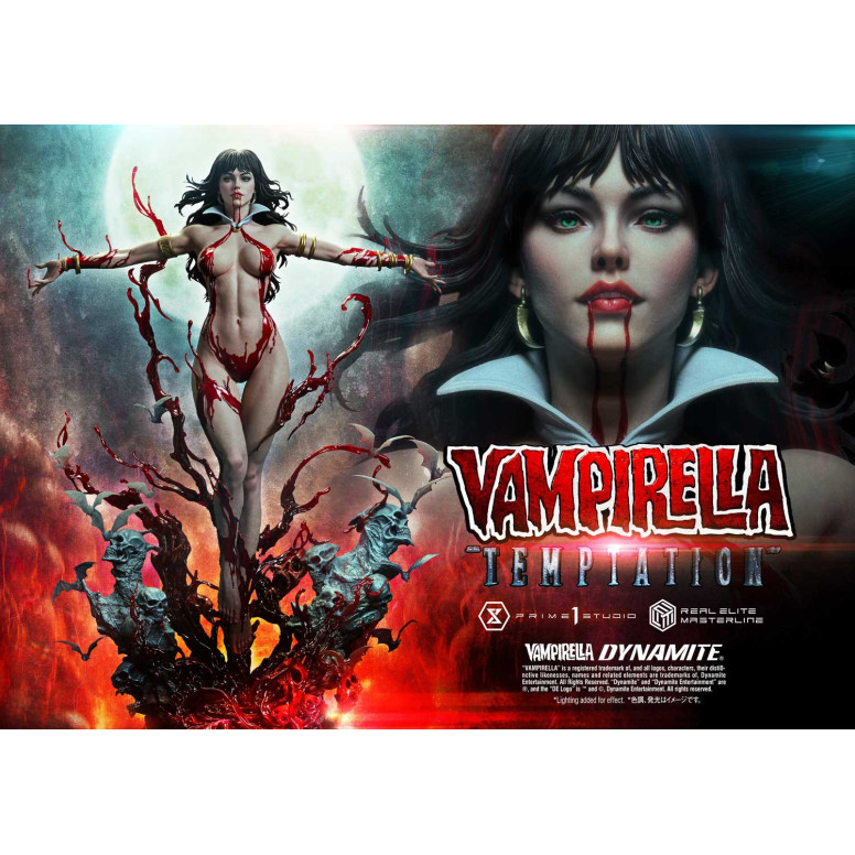 Prime 1 Studio - VAMPIRELLA TEMPTATION Bonus-Version – Real Elite Masterline Serie 1/3