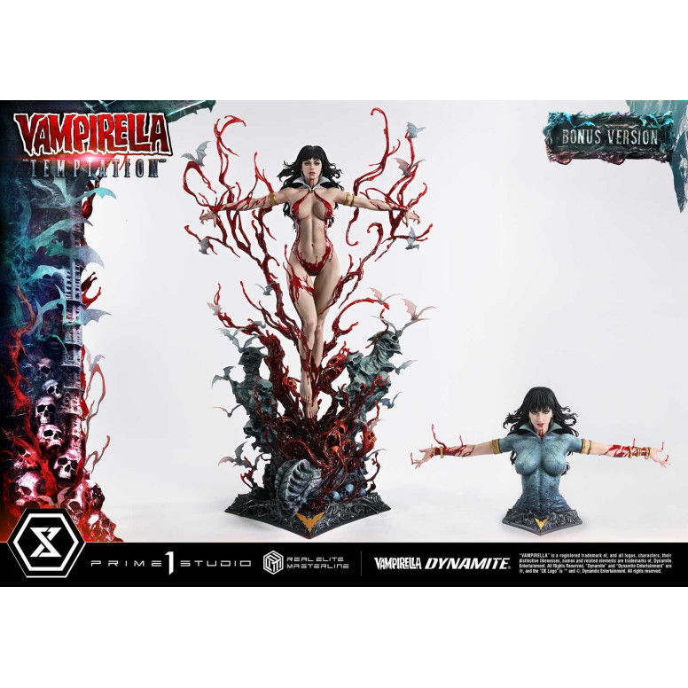 Prime 1 Studio - VAMPIRELLA TEMPTATION Bonus-Version – Real Elite Masterline Serie 1/3