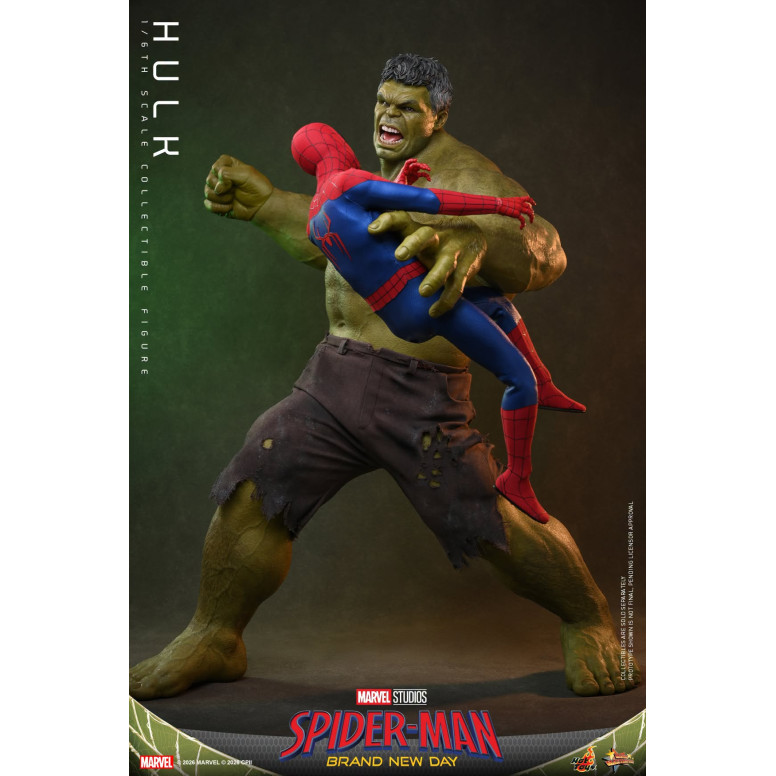 Hot Toys – „ Hulk “ im Maßstab 1:6, MMS905 – Marvel's Spider-Man: Brand New Day