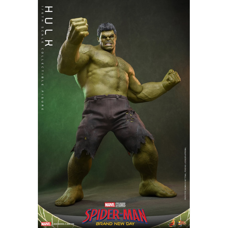 Hot Toys – „ Hulk “ im Maßstab 1:6, MMS905 – Marvel's Spider-Man: Brand New Day