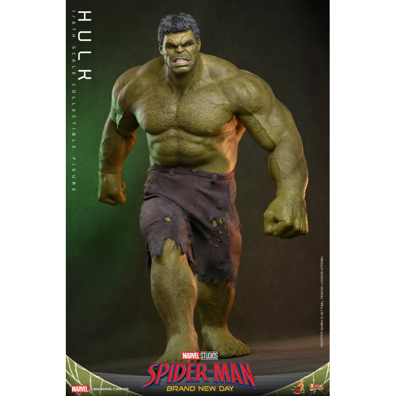 Hot Toys – „ Hulk “ im Maßstab 1:6, MMS905 – Marvel's Spider-Man: Brand New Day