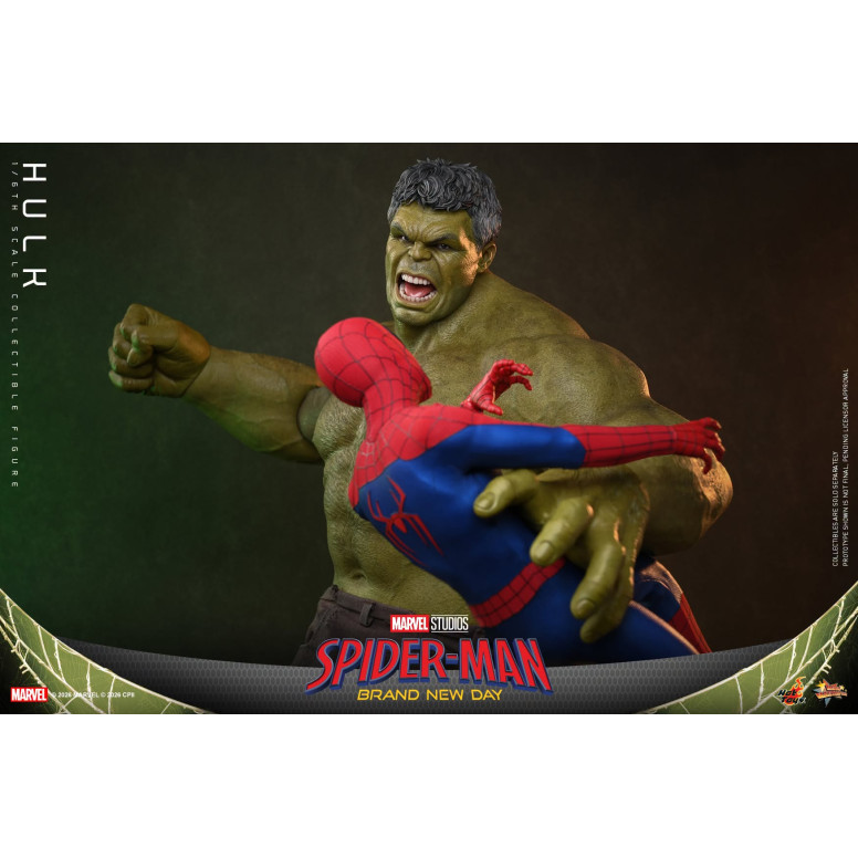 Hot Toys – „ Hulk “ im Maßstab 1:6, MMS905 – Marvel's Spider-Man: Brand New Day