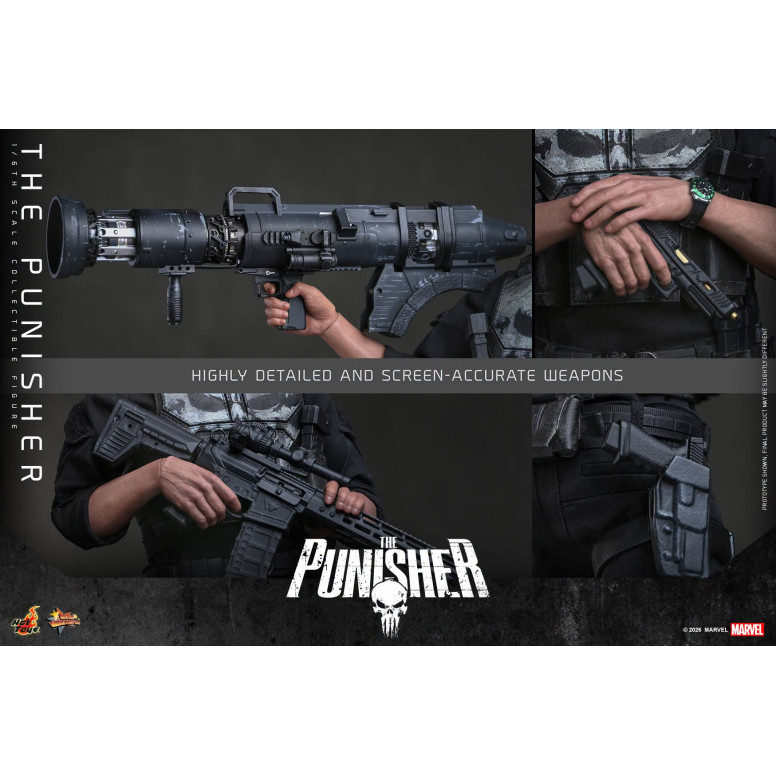 Hot Toys – „ The Punisher “ im Maßstab 1:6 – Marvel's The The Punisher