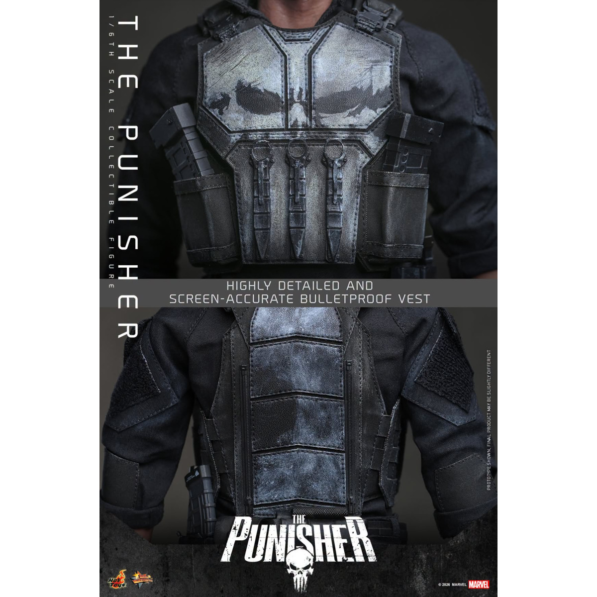 Hot Toys – „ The Punisher “ im Maßstab 1:6 – Marvel's The The Punisher