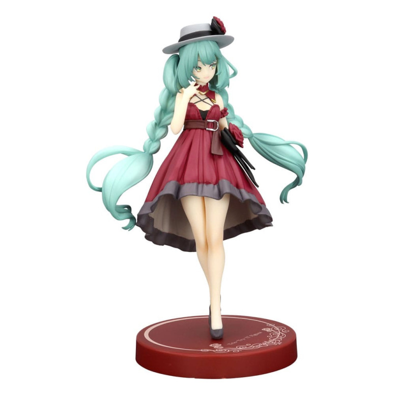 Furyu Trio-Try-iT – Hatsune Miku Ausgehkleid, rote Variante – Hatsune Miku