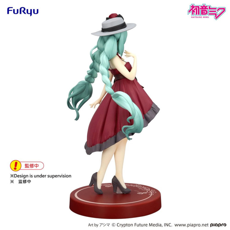 Furyu Trio-Try-iT – Hatsune Miku Ausgehkleid, rote Variante – Hatsune Miku