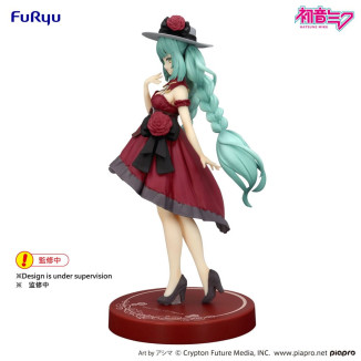 Furyu Trio-Try-iT – Hatsune Miku Ausgehkleid, rote Variante – Hatsune Miku