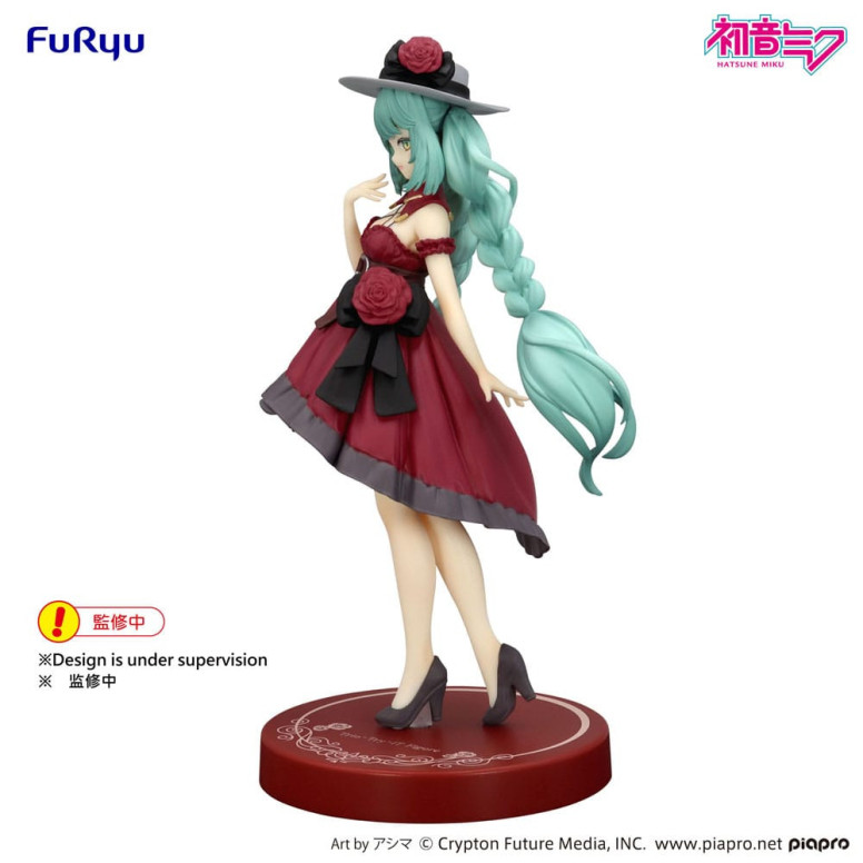 Furyu Trio-Try-iT – Hatsune Miku Ausgehkleid, rote Variante – Hatsune Miku