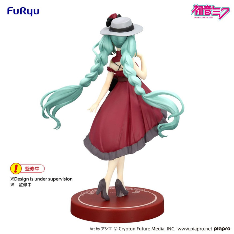Furyu Trio-Try-iT – Hatsune Miku Ausgehkleid, rote Variante – Hatsune Miku