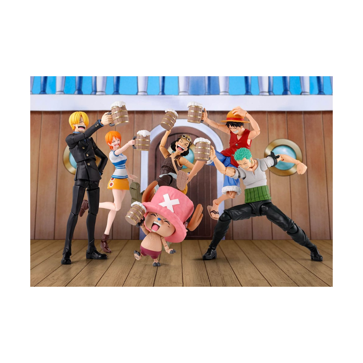 Tamashii Nations One Piece - PARTY-SET - THE STRAW HAT CREW - SHF SHFiguarts