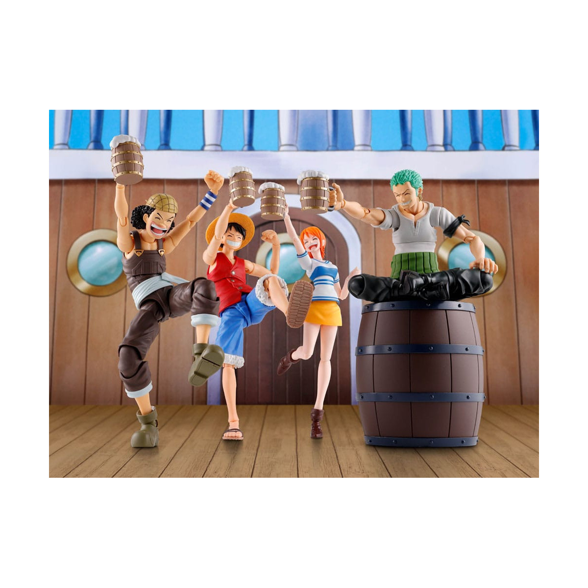 Tamashii Nations One Piece - PARTY-SET - THE STRAW HAT CREW - SHF SHFiguarts