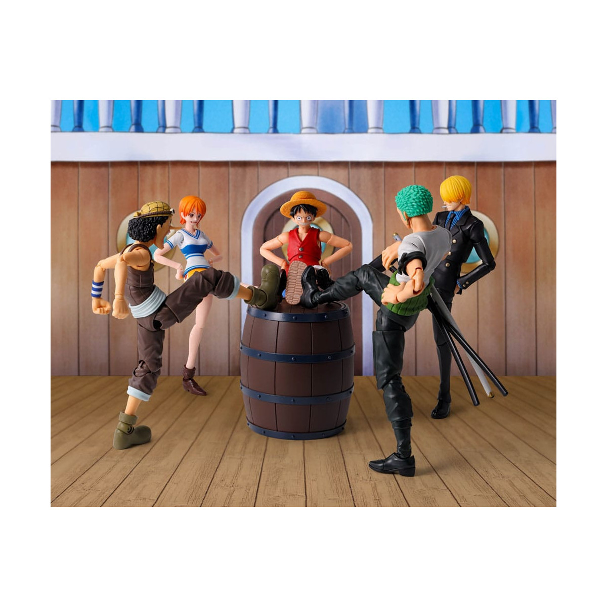 Tamashii Nations One Piece - PARTY-SET - THE STRAW HAT CREW - SHF SHFiguarts