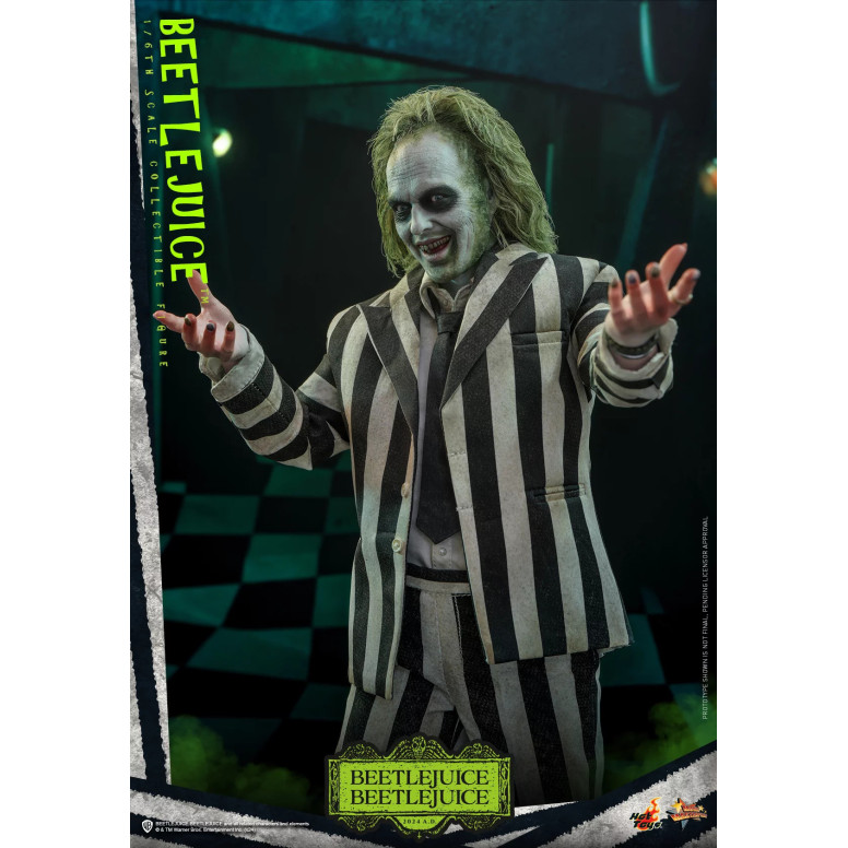 Hot Toys - Beetlejuice MMS 1/6 - Beetlejuice Beetlejuice Figur