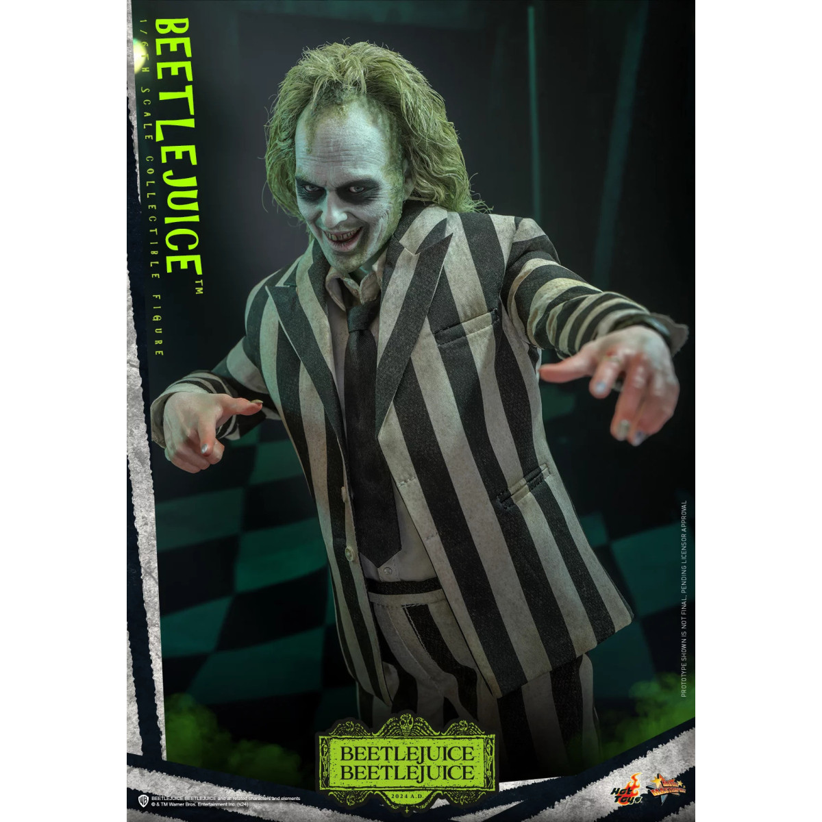 Hot Toys - Beetlejuice MMS 1/6 - Beetlejuice Beetlejuice Figur