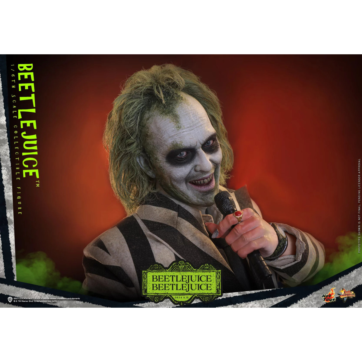 Hot Toys - Beetlejuice MMS 1/6 - Beetlejuice Beetlejuice Figur