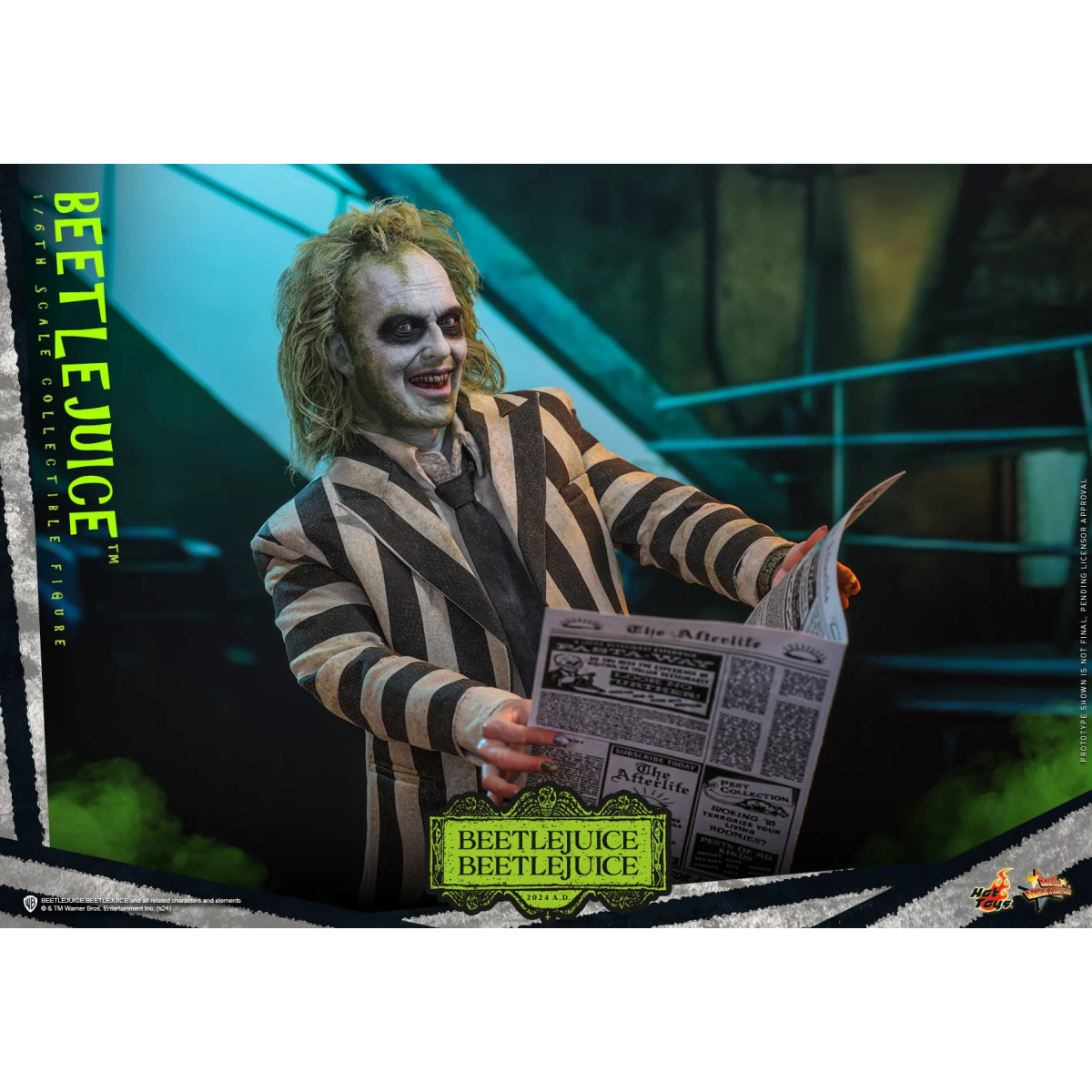 Hot Toys - Beetlejuice MMS 1/6 - Beetlejuice Beetlejuice Figur