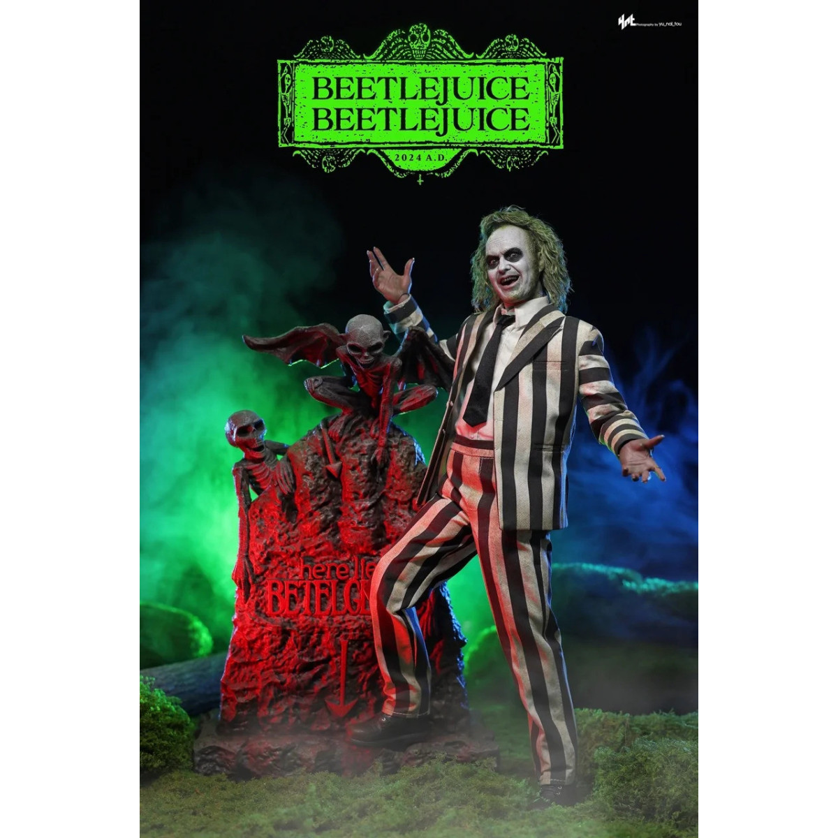 Hot Toys - Beetlejuice MMS 1/6 - Beetlejuice Beetlejuice Figur